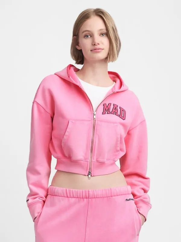 トップス madhappy Classics Cropped Fleece Hoodie Madhappy Classics Cropped Fleece Hoodie