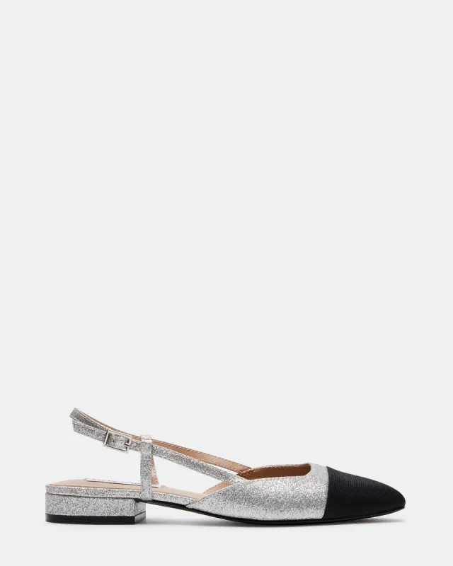 BELINDA SILVER GLITTER - SM REBOOTED sold by Steve Madden
