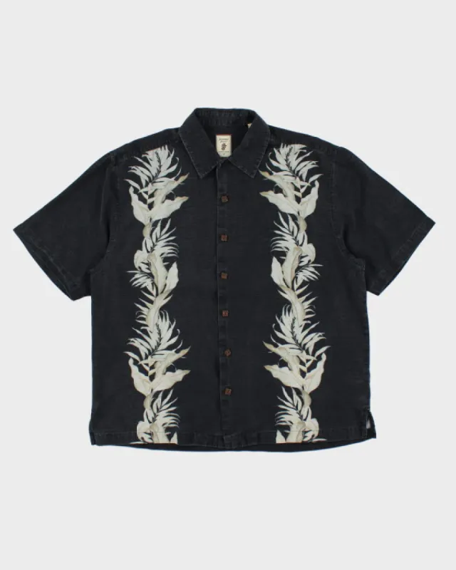 Vintage Jamacia Jaxx Hawaiian Silk Shirt - L sold by Rokit