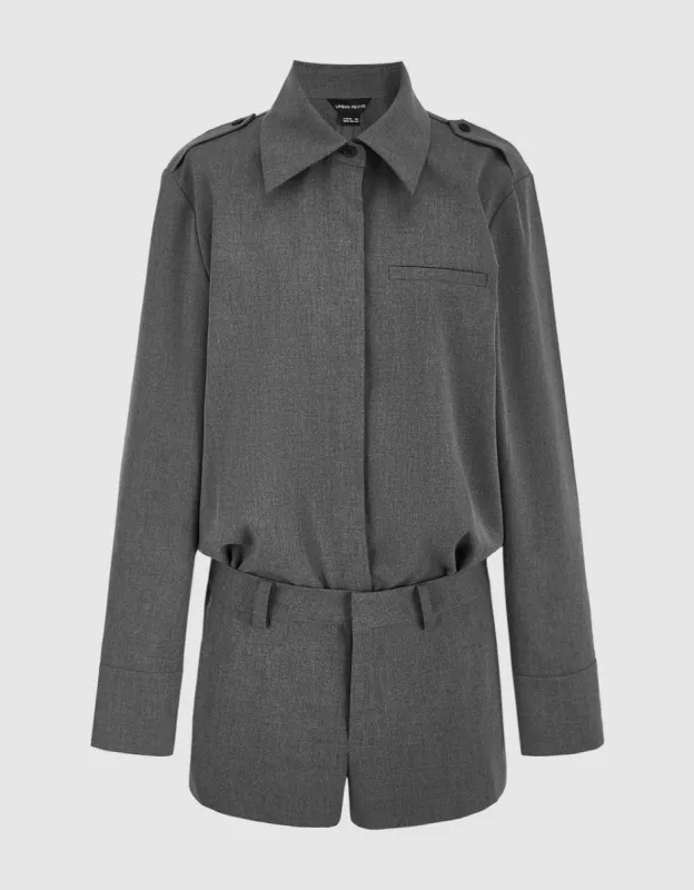 Straight Jumpsuit sold by Urban Revivo