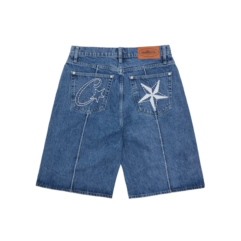C-STAR DENIM SHORT [WASHED BLUE] | Parallel