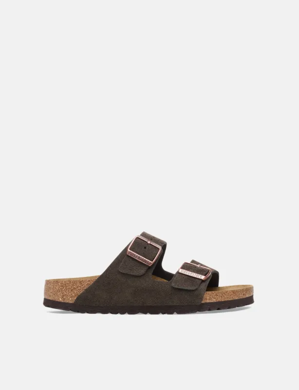 Birkenstock Women's Arizona Sandals (Narrow) - Mocca Brown sold by Article London
