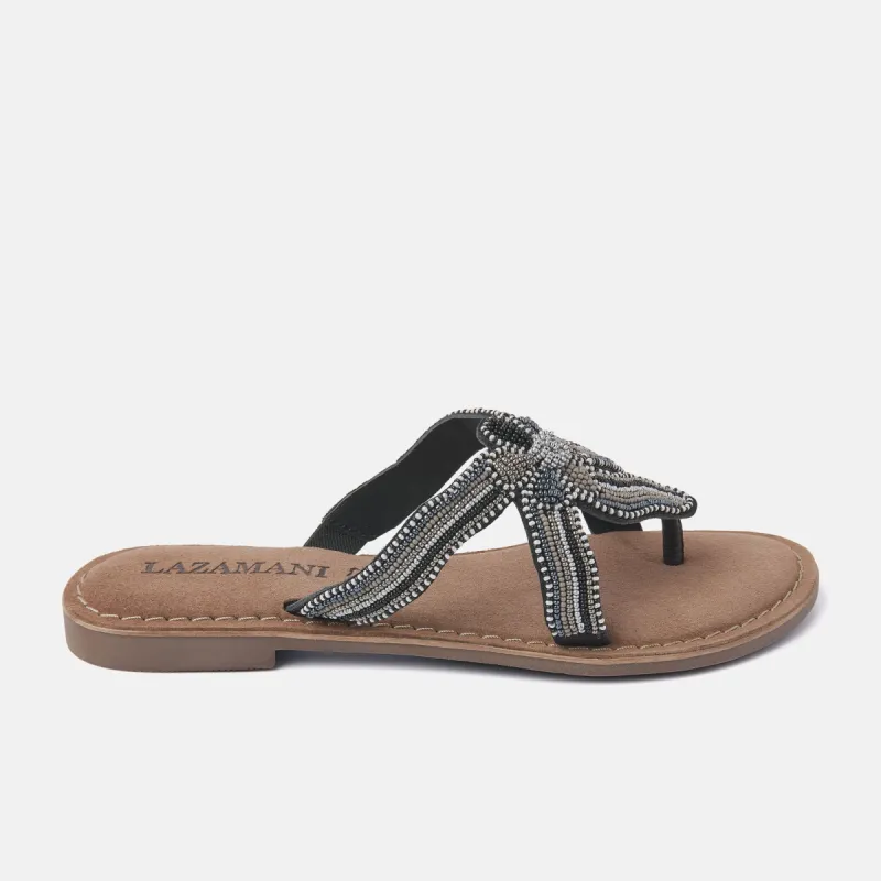 Dames Slippers 75.419 Black sold by Lazmani