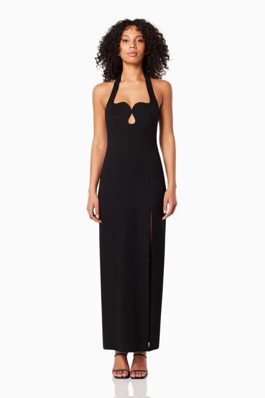 Tuning Gown In Black sold by Elliatt