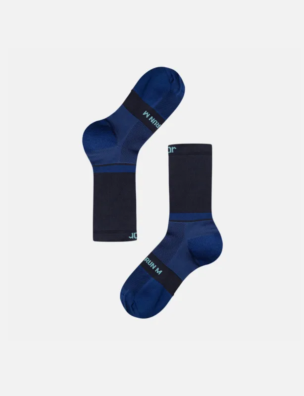 SOAR Crew Socks - Navy Blue/Royal sold by Article London