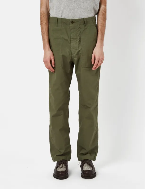 Engineered Garments Fatigue Pant (Relaxed) - Olive Green sold by Article London