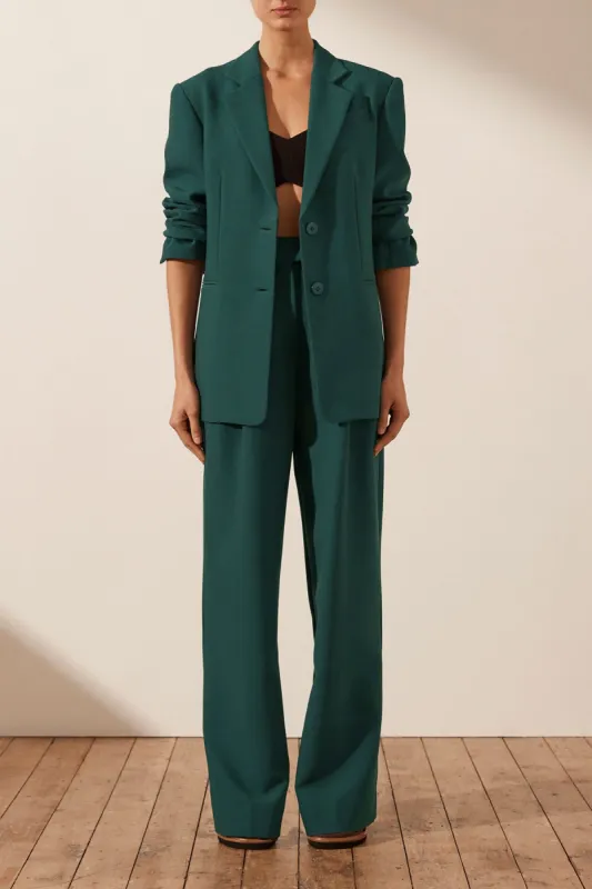 IRENA OVERSIZED TAILORED BLAZER - ROSEMARY sold by Shona Joy