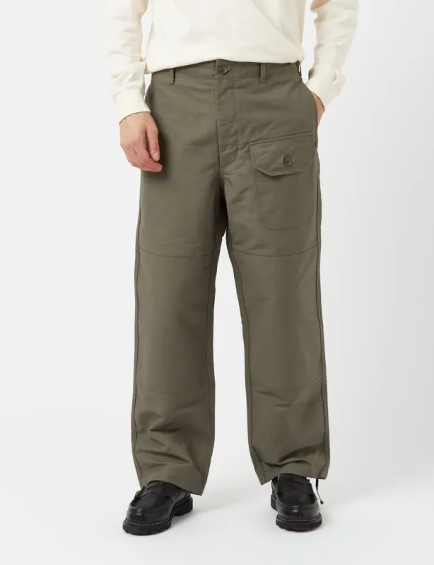 パンツ 22AW ENGINEERED GARMENTS DECK PANTS Engineered Garments Deck Pant (Relaxed) - Olive Green | Parallel