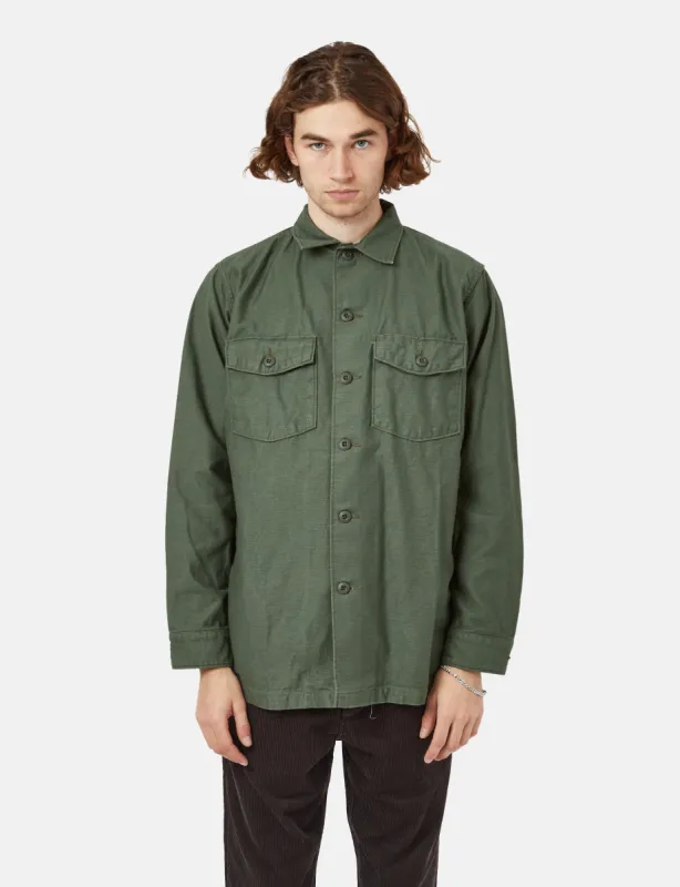 美品！orSlow US ARMY SHIRT ミリタリージャケット　サイズ1 orSlow ジャケット テーラードジャケット orSlow/オアスロウ