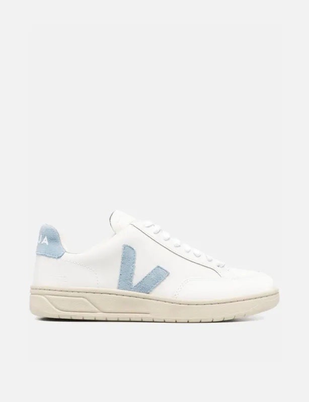 Women's Veja V-12 B-Mesh Trainers - Extra White/Steel sold by Article London