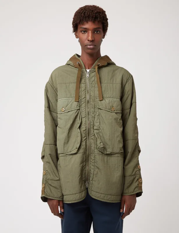 ジャケット・アウター Nigel Cabourn woman FATIGUE COAT OLIVE Nigel Cabourn - Fatigue Jacket in Green – gravitypope