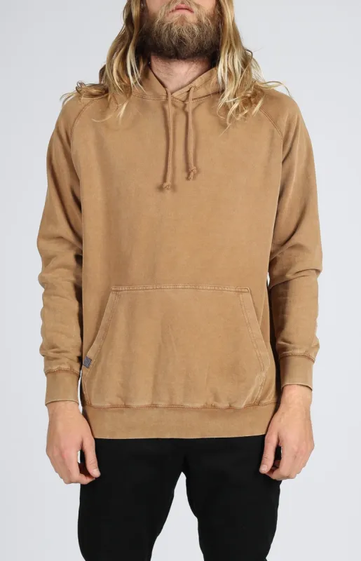 Vintage Wash Pullover Hood | Camel sold by Lira