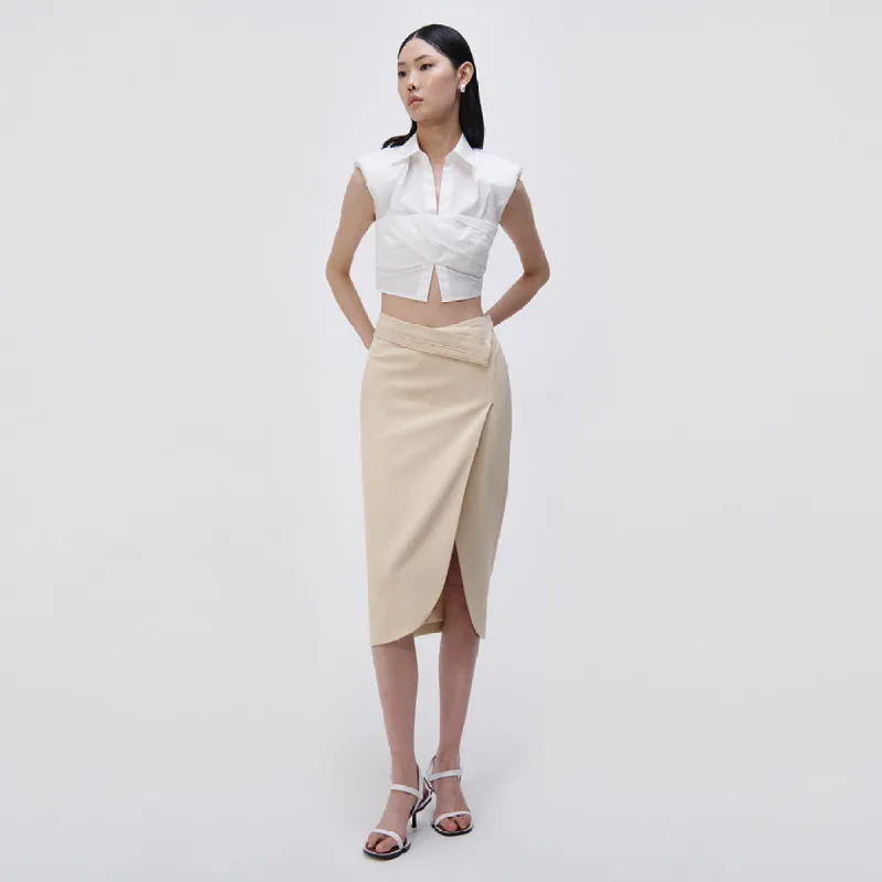 Vienna Midi Skirt sold by Simkhai