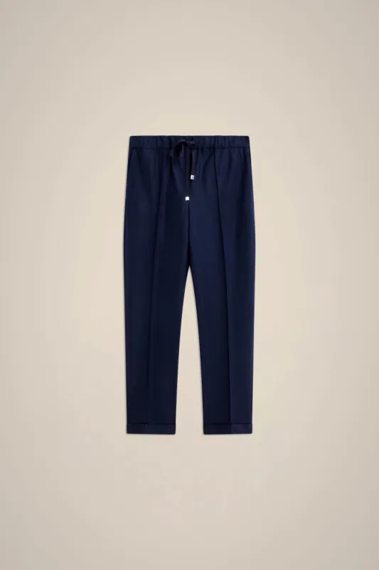 PANTALONE COULISSE IN PANNO CASHMERE sold by Liviana Conti