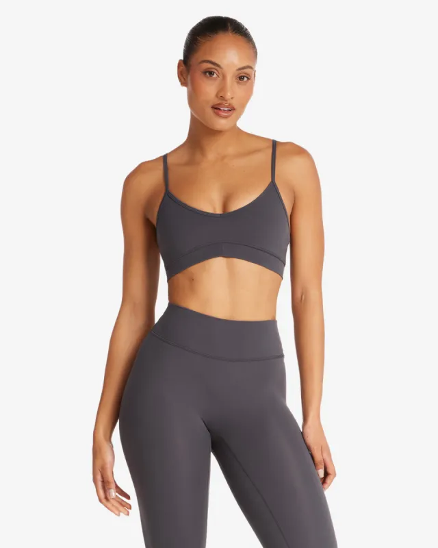 Form Chloe Crop | Charcoal sold by Crop Shop Boutique