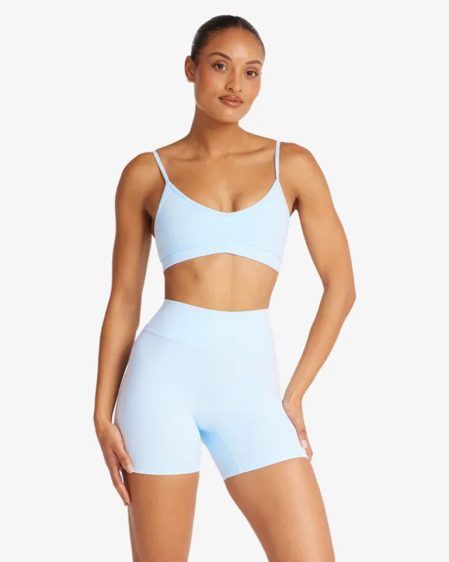 Form Chloe Crop | Powder Blue sold by Crop Shop Boutique