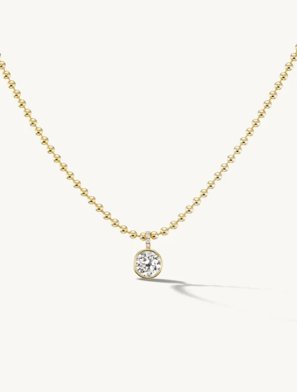 Round Pendant Necklace sold by Sophie Ratner