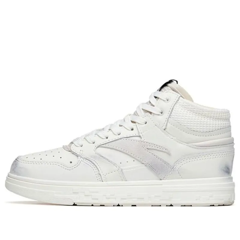 (WMNS) ANTA Streetball Mid 'White Grey' 122218052-2 sold by KicksCrew