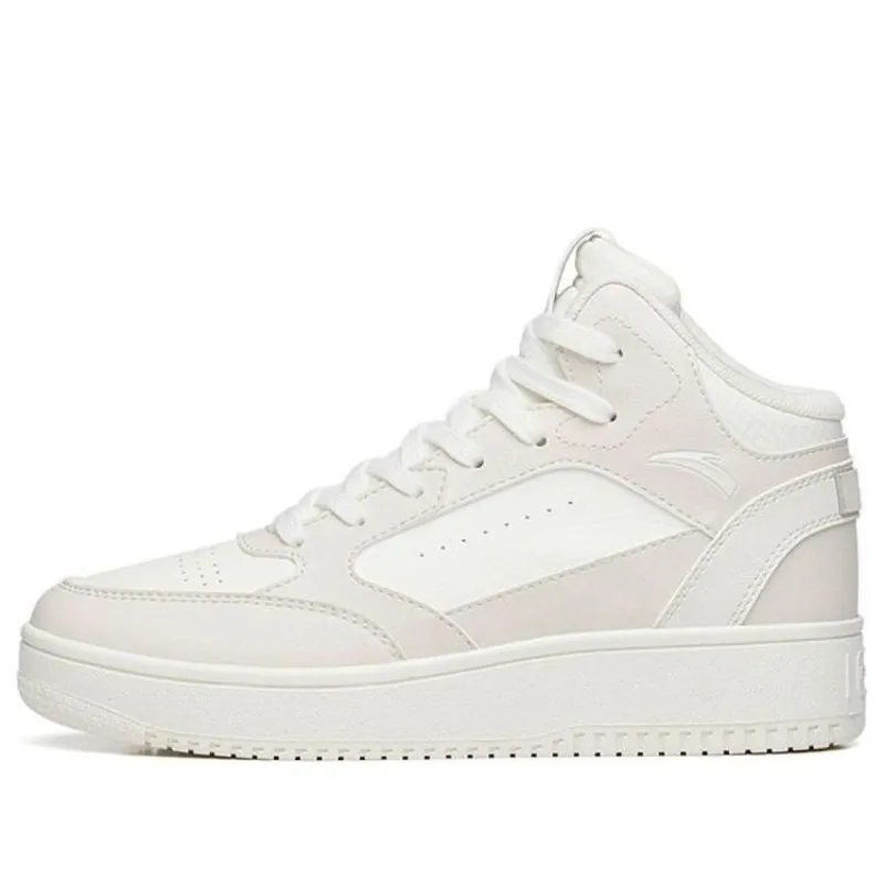 (WMNS) ANTA Skateboarding Series Sneakers High  'Grey White' 922238013-2 sold by KicksCrew