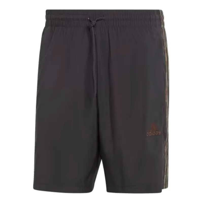 adidas AEROREADY Essentials Chelsea 3-Stripes Shorts 'Black Green' IC1493 sold by KicksCrew