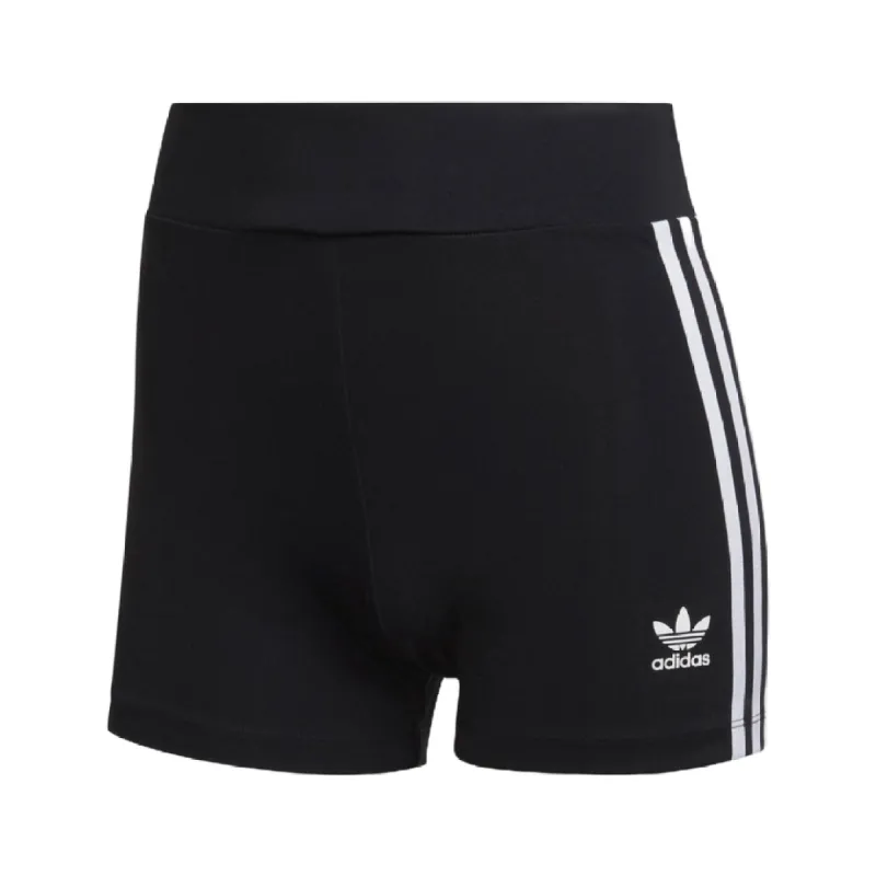 (WMNS) adidas Adicolor Classics Traceable Shorts 'Black White' H59866 sold by KicksCrew