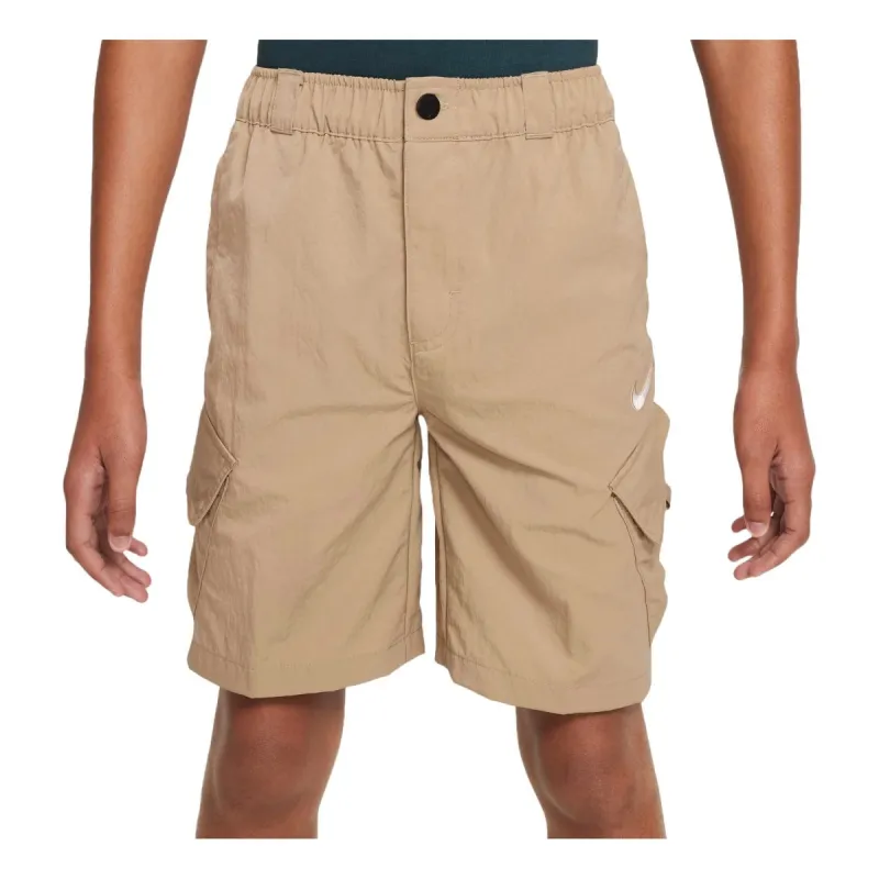 (GS) Nike Outdoor Play Woven Cargo Shorts 'Khaki' FB1326-247 sold by KicksCrew