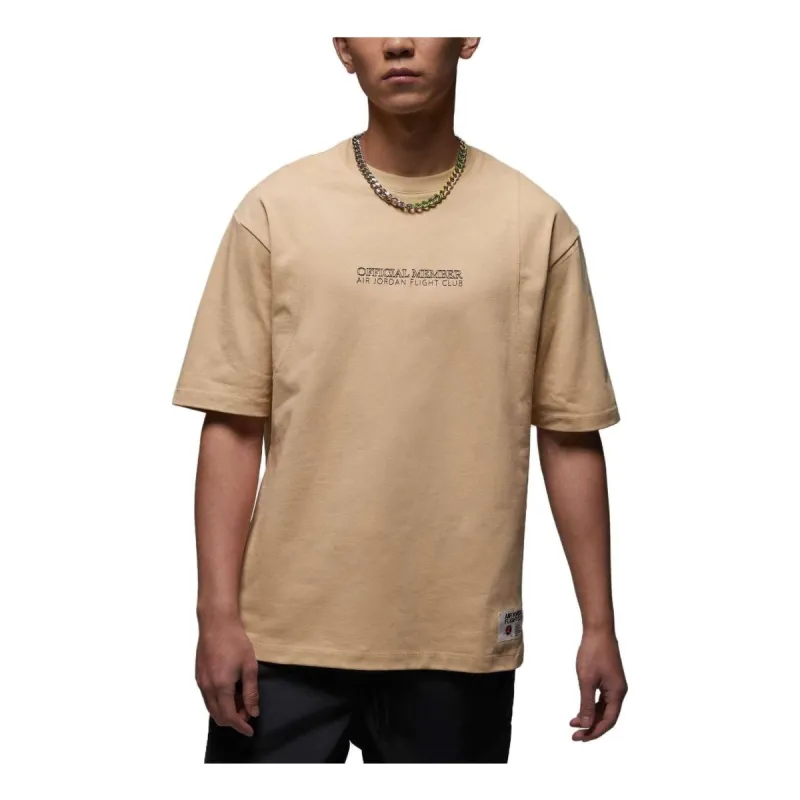 Air Jordan Fight Club T-Shirt 'Tan' DX9743-252 sold by KicksCrew