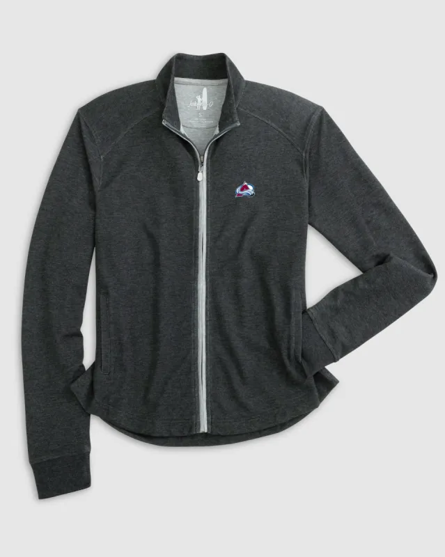 Women's Colorado Avalanche Tomi Full Zip Jacket sold by Johnnie-O