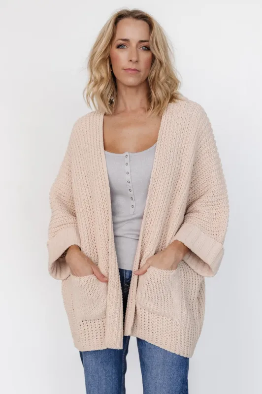 Cybele Oversized Cardigan | Natural sold by Baltic Born