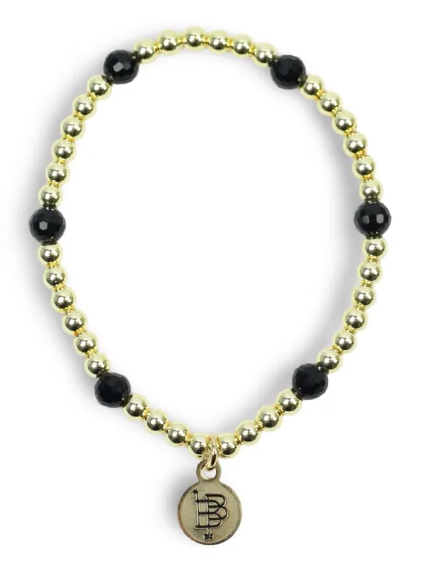 Lexi Stacker Bracelet - Black sold by Bourbon and Bowties