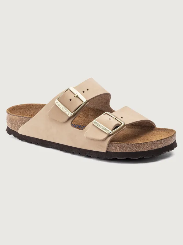 Arizona Soft Footbed - Sandcastle Nubuck sold by Carbon38