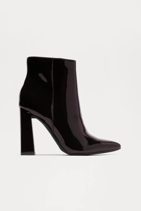 Vermont Heeled Booties - Brown sold by Fashion Nova