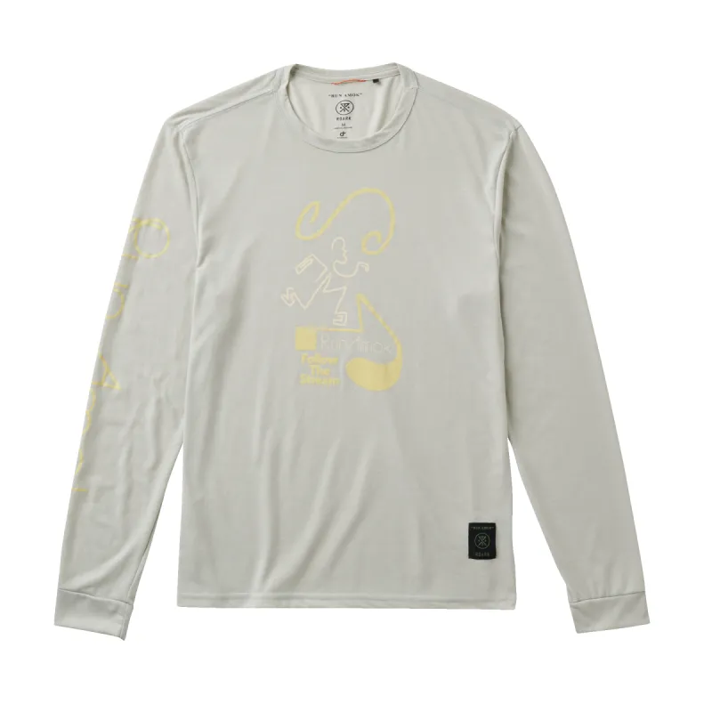 Mathis Long Sleeve Active Tee - Chaparral sold by Roark