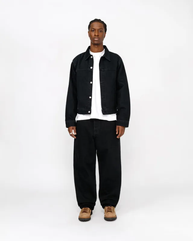 TRUCKER JACKET DENIM sold by Stussy