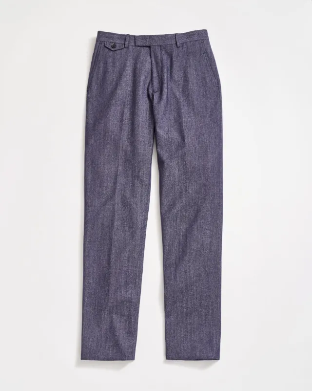 Twill Flat Front Trouser sold by Billy Reid