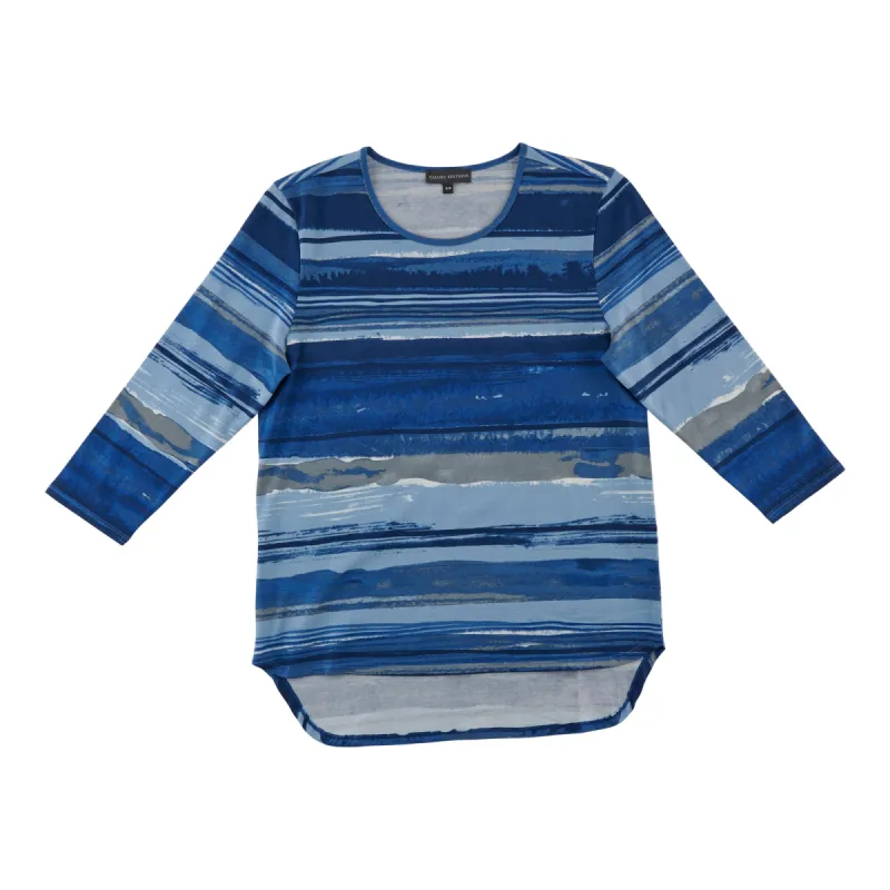 Classic Editions Women's 3/4 Sleeve Crew Neck Top sold by Giant Tiger