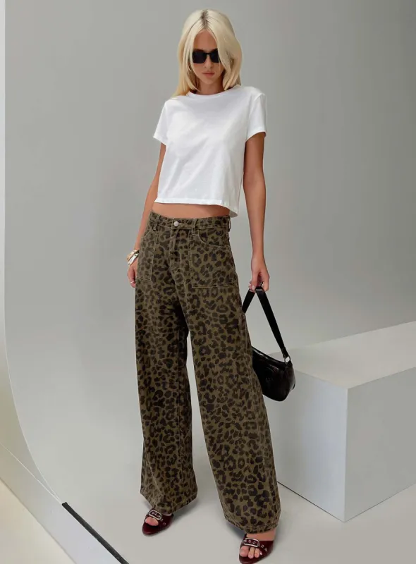 Briony Jean Leopard sold by Princess Polly