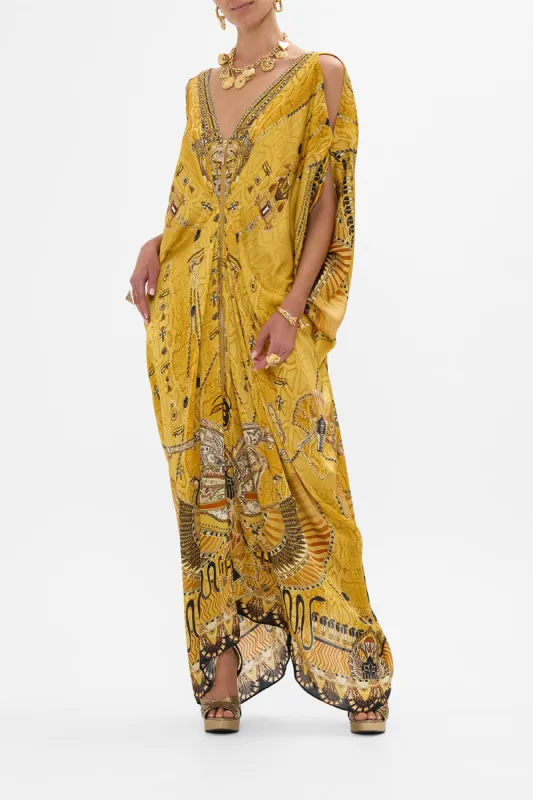 LONG DRAPE DRESS WITH ZIP FRONT VALLEY OF THE KINGS sold by Camilla