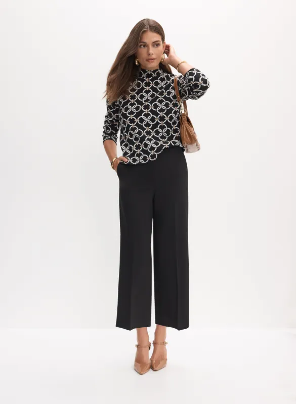 Geometrical Print Sweater & Culotte Pants sold by Melanie Lyne