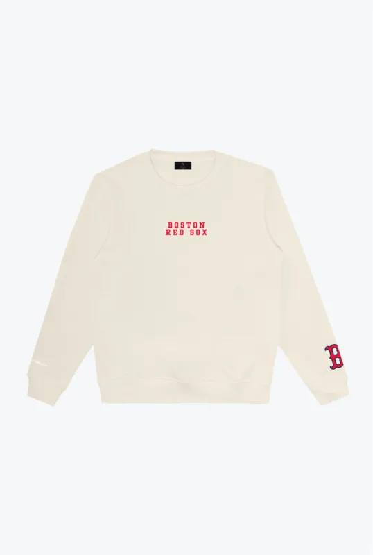 Boston Red Sox Spirit Crewneck - Ivory sold by Peace-Collective