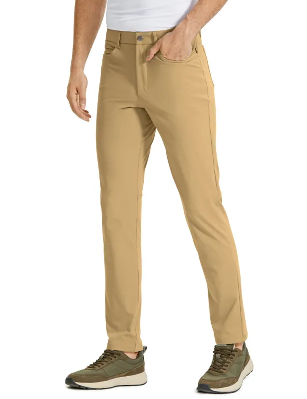 All-day Comfy Slim-Fit Golf Pants 30'' - 5-pockets sold by CRZ Yoga