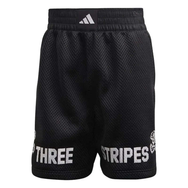 adidas Tiger Boxing Shorts 'Black White' FI4686 sold by KicksCrew