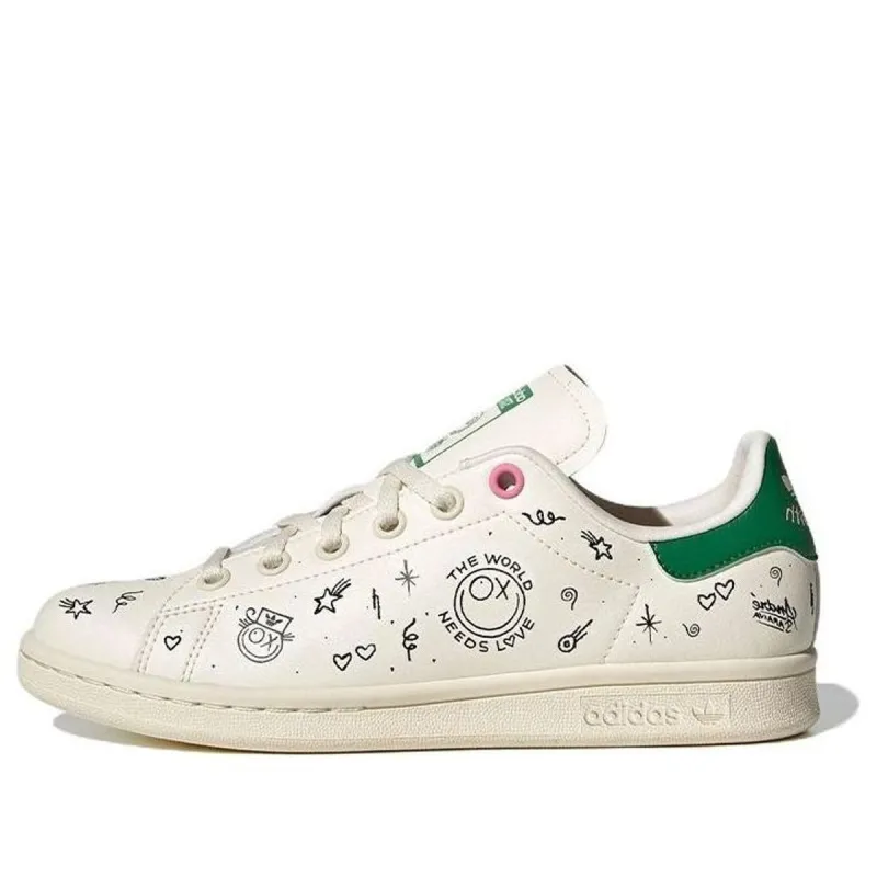 (GS) adidas Stan Smith x Andr Saraiva 'White Green' GY1786 sold by KicksCrew