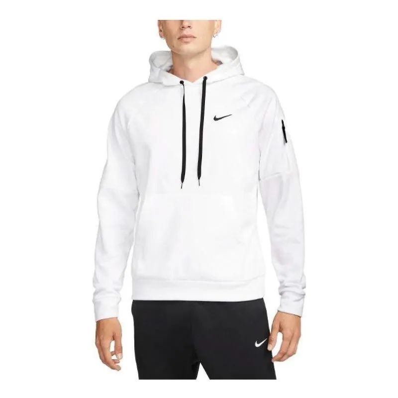 Nike Therma-FIT Fitness Pullover Hoodie 'White' DQ4834-100 sold by KicksCrew