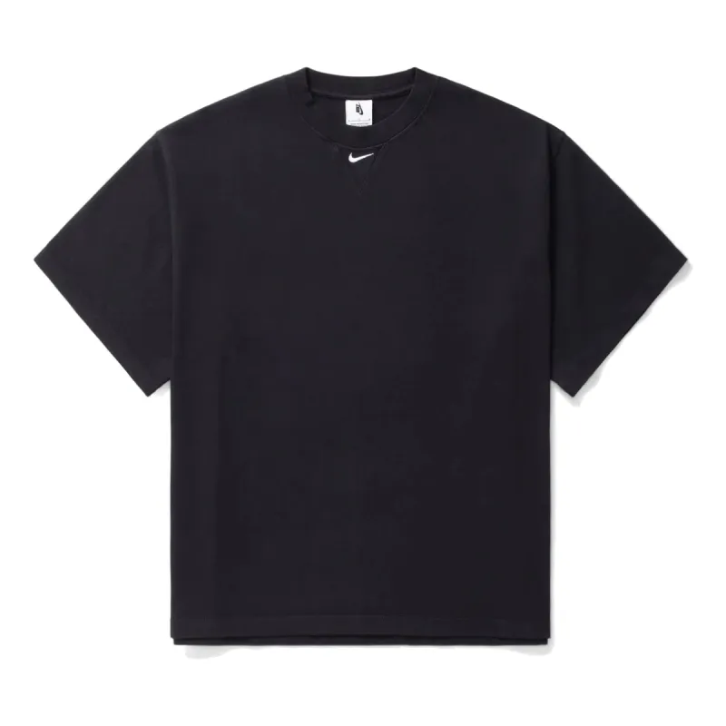 Nike Solo Swoosh T-shirt 'Black' FB7865-010 sold by KicksCrew