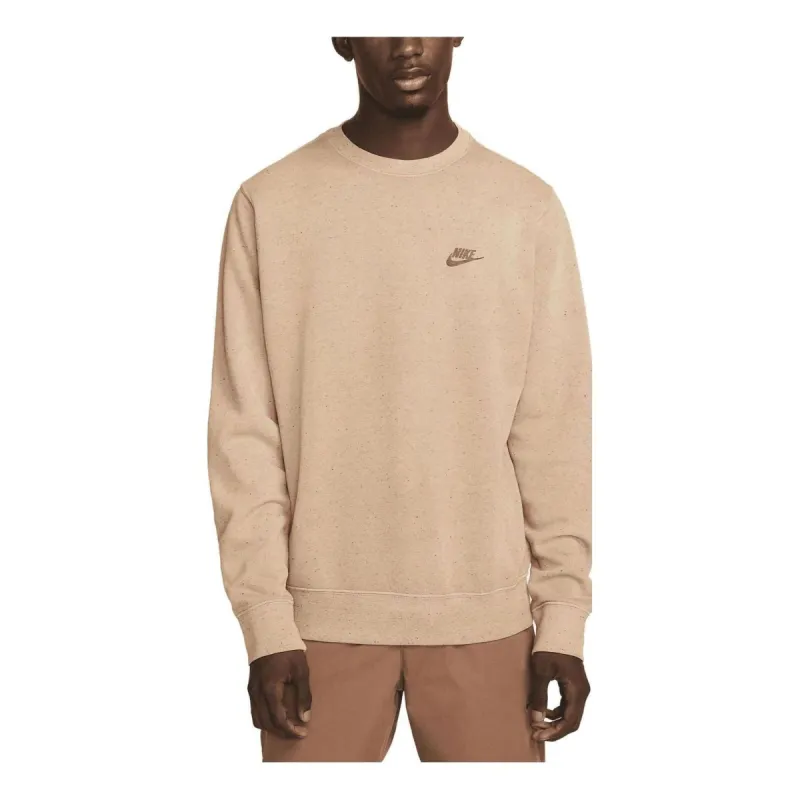 Nike Sportswear Club Fleece Crewneck Sweatshirt 'Dark Driftwood' DQ4661-258 sold by KicksCrew