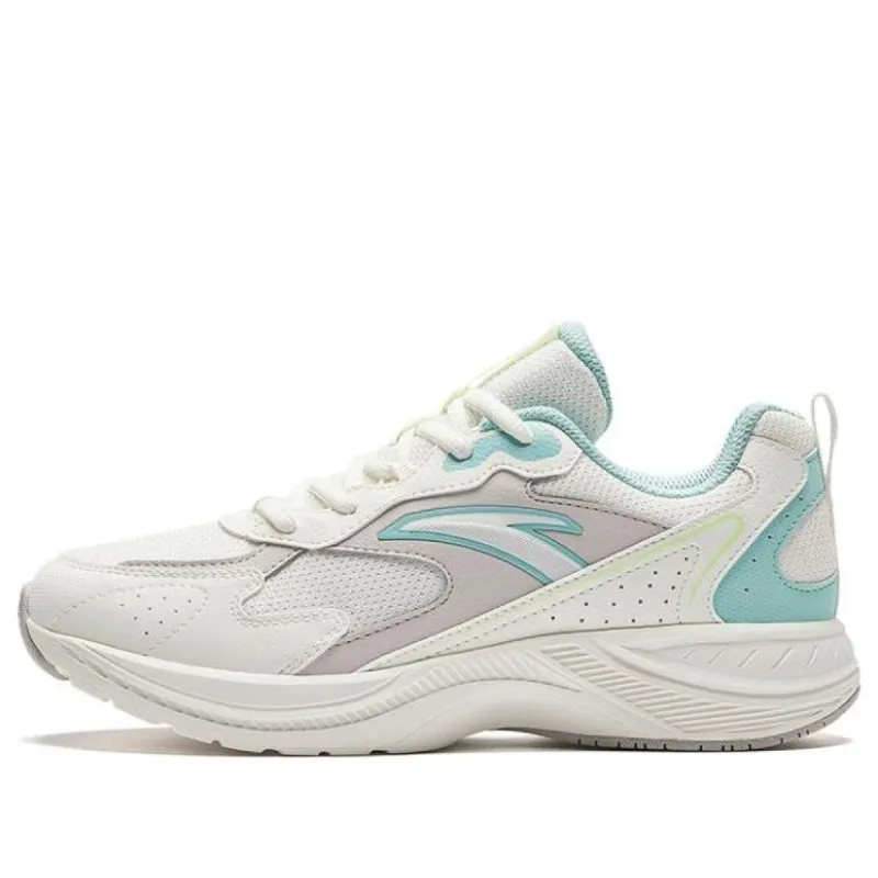 (WMNS) ANTA Running Series Sneakers 'White Grey Blue' 922345595-1 sold by KicksCrew
