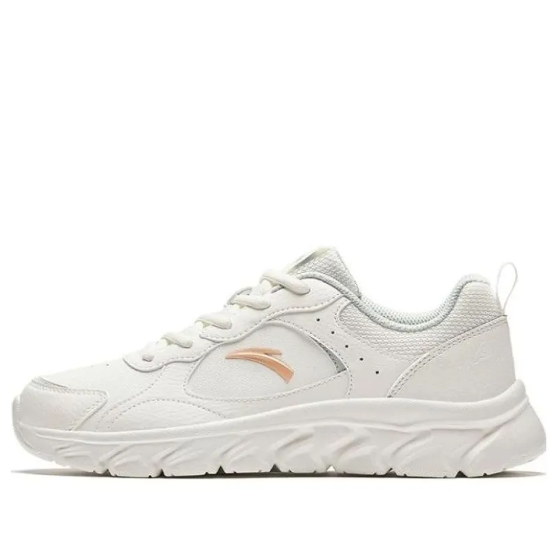 (WMNS) ANTA Running Series Sneakers 'White Yellow' 922345580-10 sold by KicksCrew