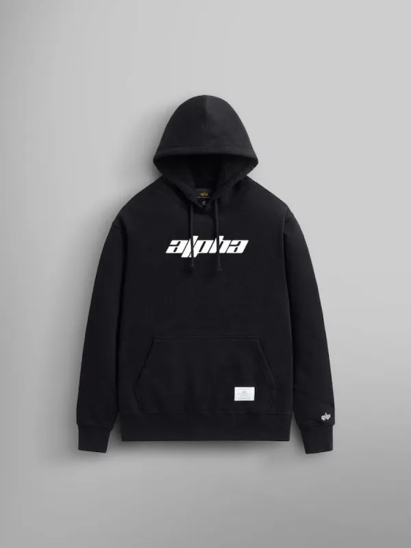 ALPHA LOGOS HOODIE sold by Alpha Industries