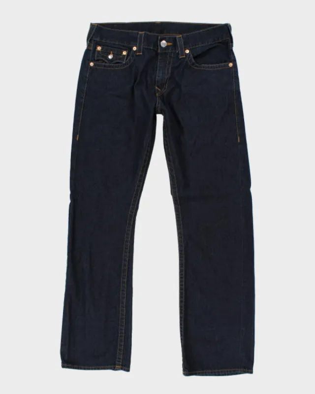 Vintage Y2K True Religion Dark Wash Jeans - W34 L32 sold by Rokit
